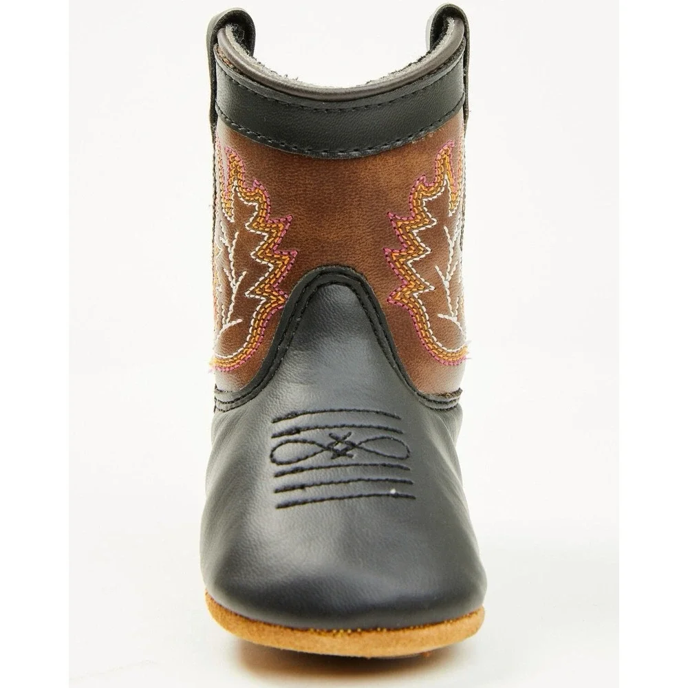 New Lil Boot Barn Baby Boys Sz 2 Western Cowboy Boots Blazin Poppet Suede